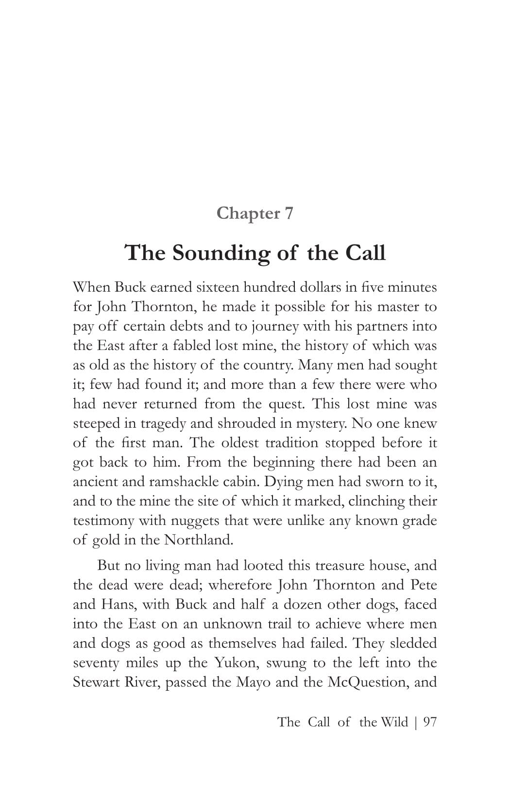 The Call Of The Wild - Jack London  Grab2Buy Unbound Script Grab2Buy