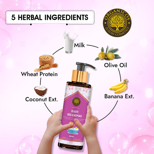 Organicos Baby No Tears Shampoo - Grab2buy