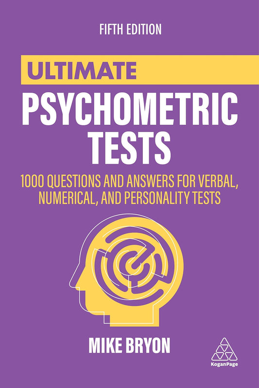 Ultimate Psychometric Tests: 1000 Questions And Answers For Verbal, Numerical, And Personality Tests (Ultimate Series)  Grab2Buy Generic Grab2Buy