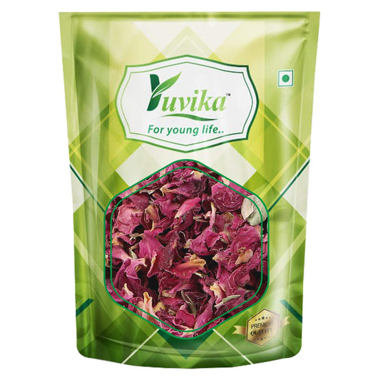 Yuvika Gulab Patti - Rosa Gallica - Dry Rose Petal 
