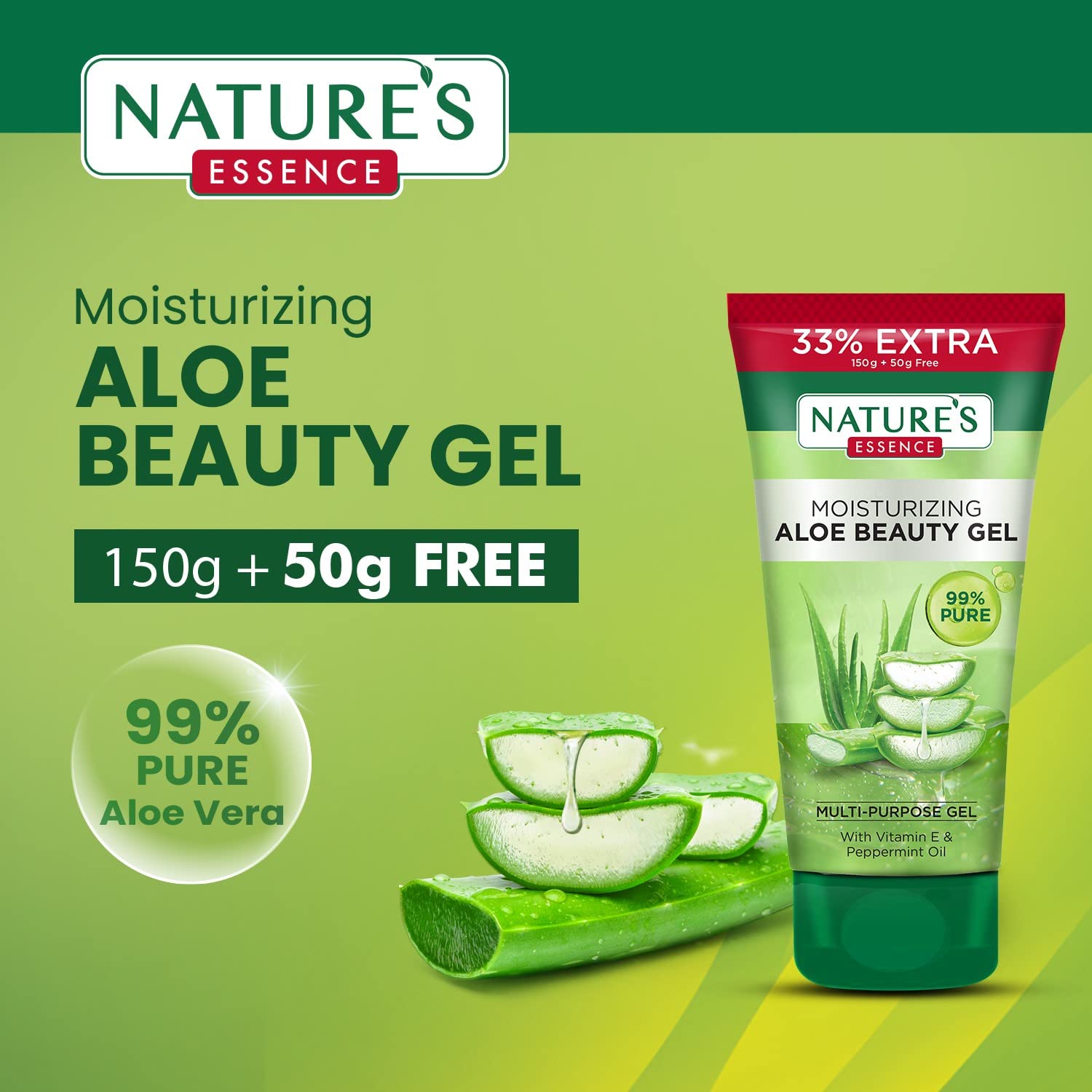 Nature's Essence Aloe Beauty Gel With Neem 