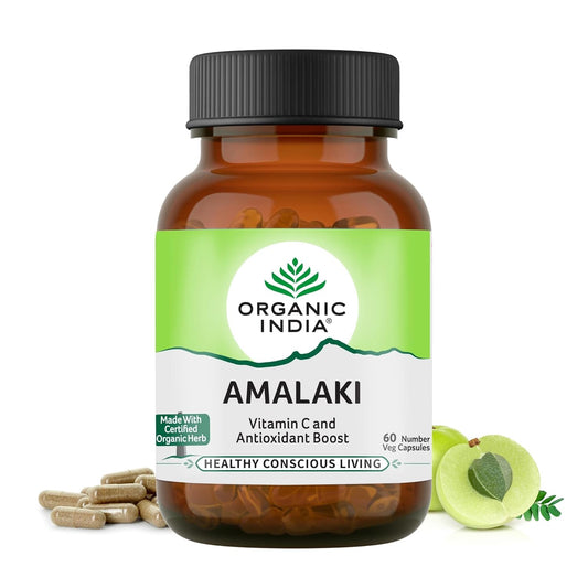 Organic India Amalaki Capsules - Grab2buy