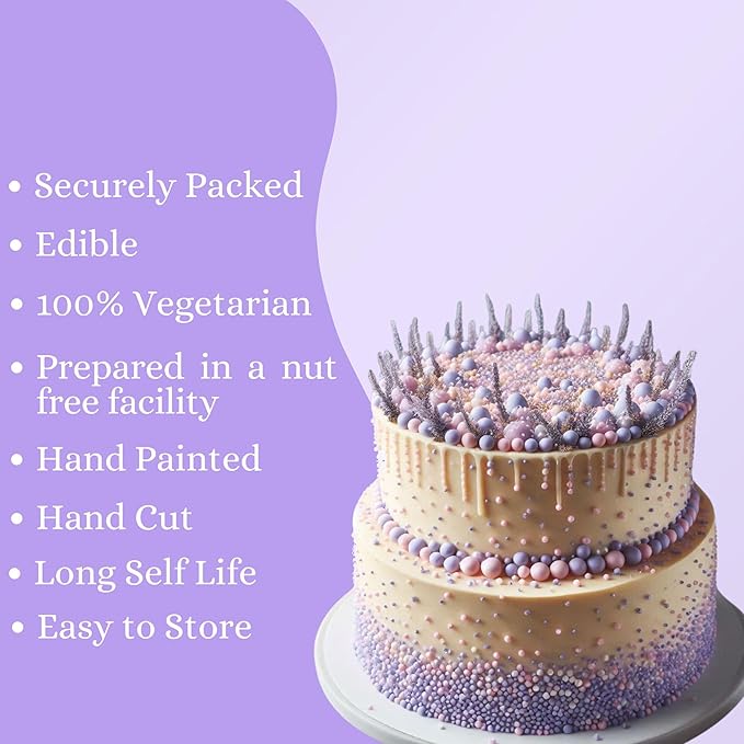 Confect Lavender | Sprinkles Bottle for Decoration Bottle