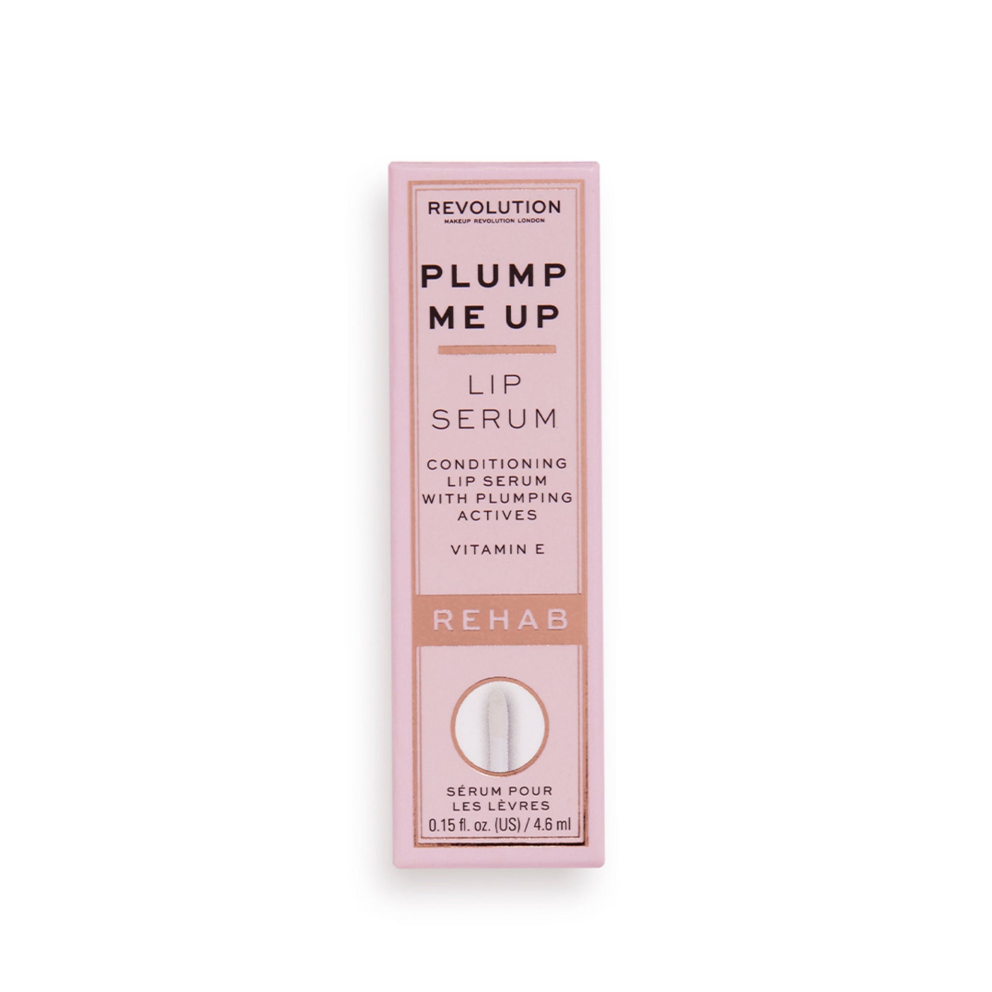 Makeup Revolution Rehab Plump Me Up Lip Serum Orange Glaze