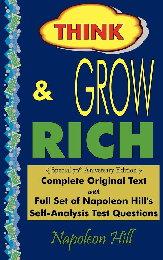 Think And Grow Rich - Complete Original Text: Special 70Th Anniversary Edition - Laminated Hardcover  Grab2Buy Generic Grab2Buy