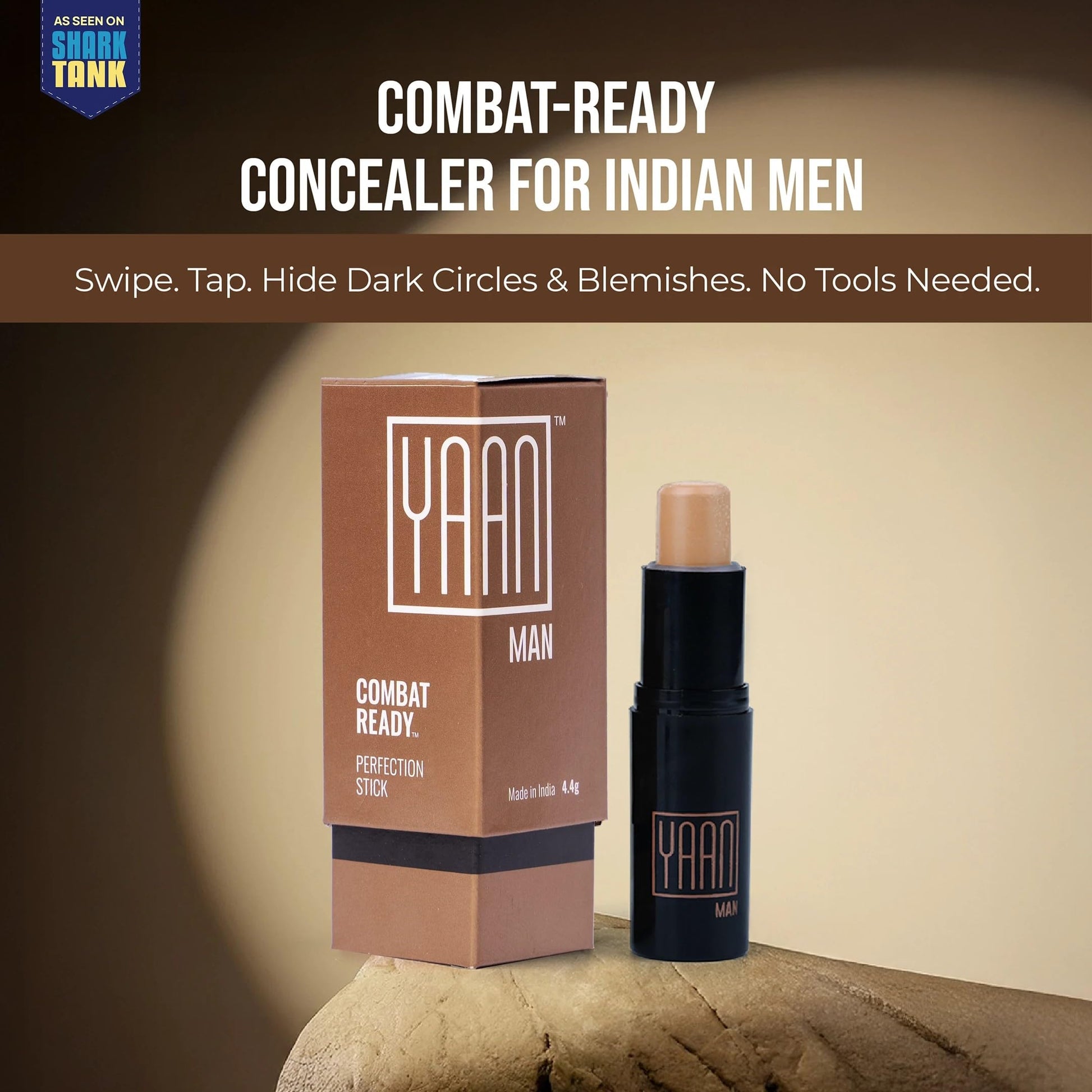 YAAN MAN Natural Concealer For Men - Dark Shade  Grab2Buy YAAN MAN Grab2Buy