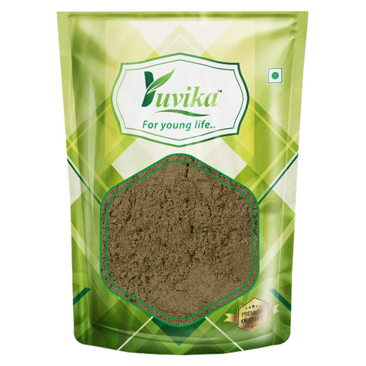 Yuvika Brahmi Booti Powder - Bacopa Monnieri Linn - Centella Asiatica Linn - Indian Pennywort 
