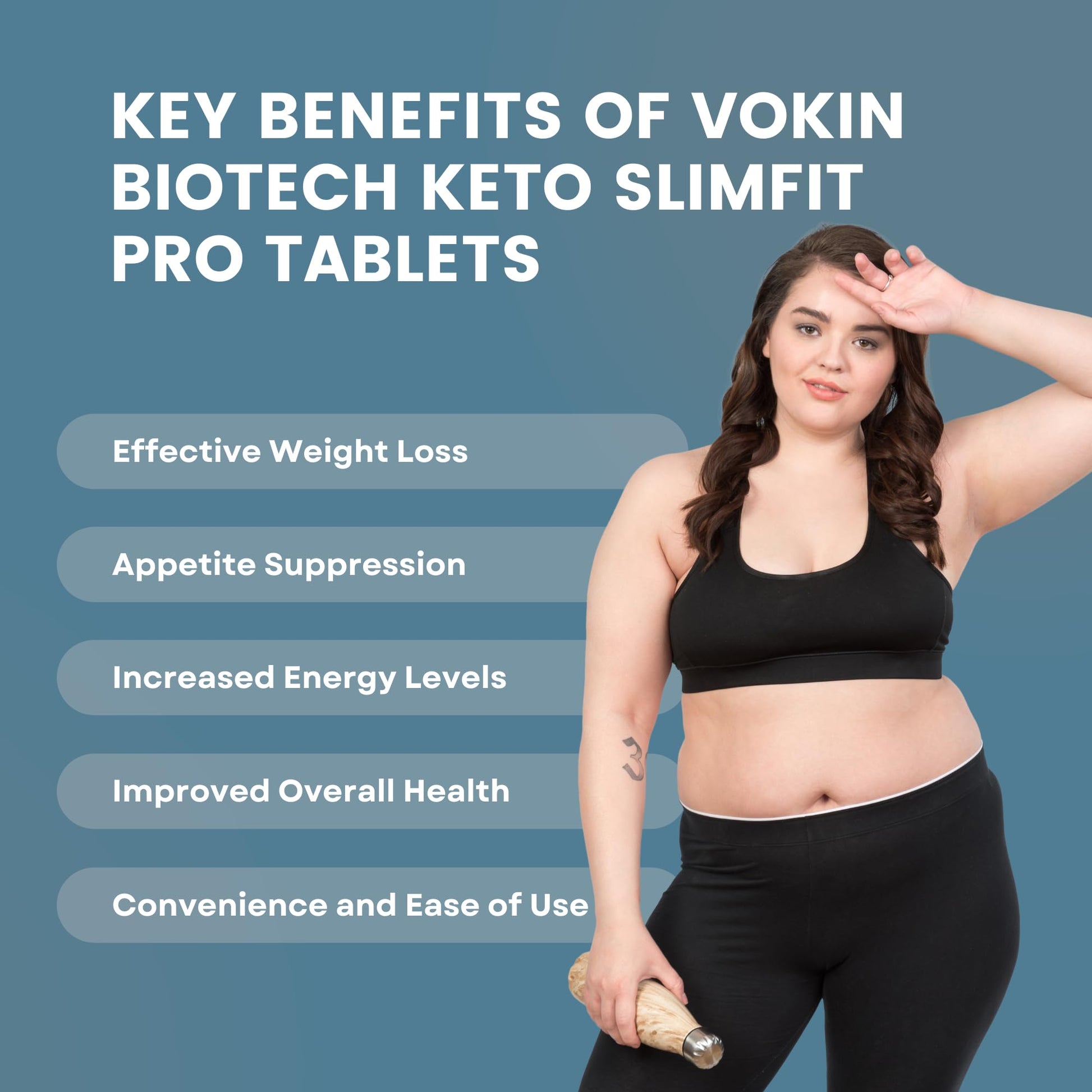 Vokin Biotech Keto Slim Tablets For Weight Loss Dietary Supplement Effervescent Water Soluble  Grab2Buy Vokin Biotech Grab2Buy