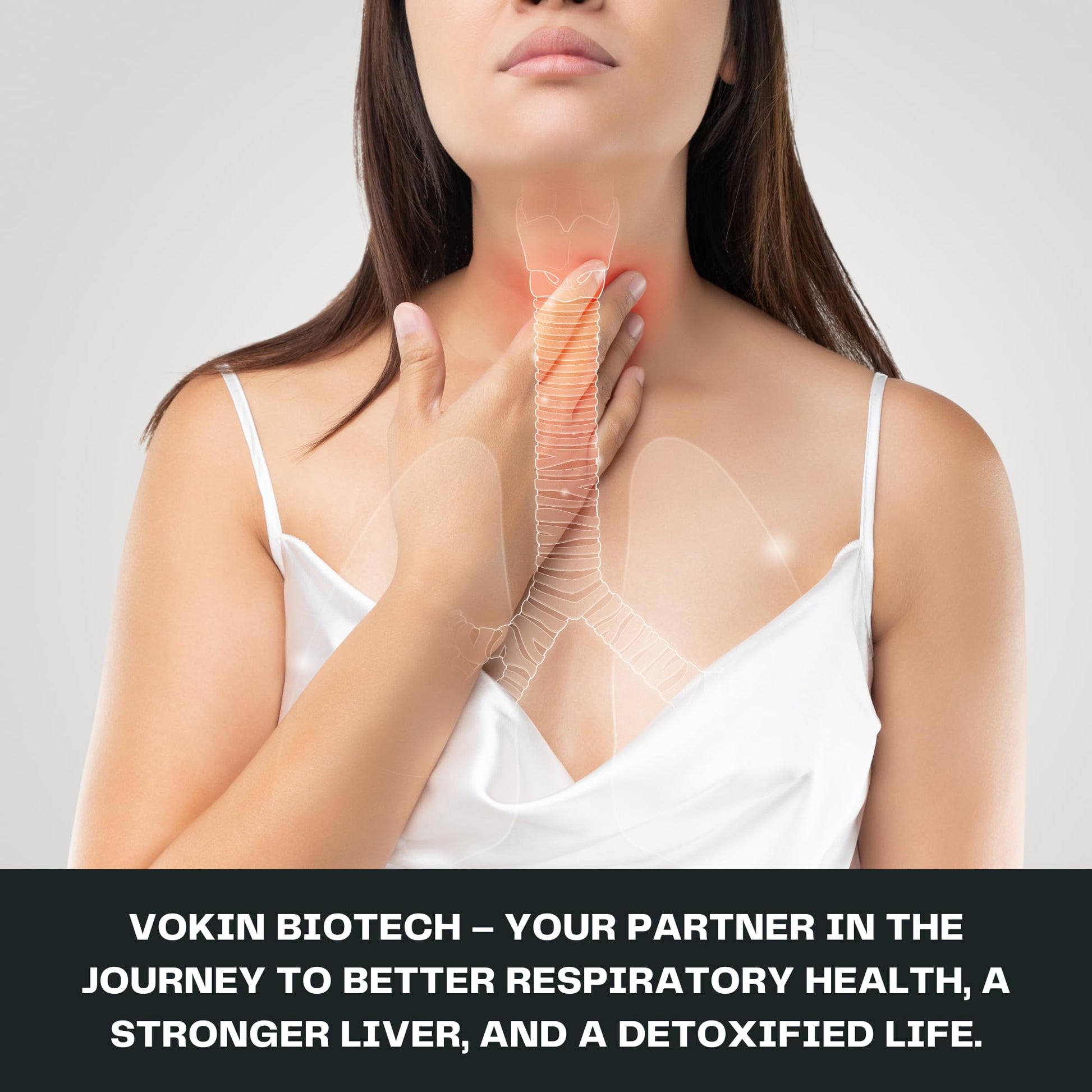 Vokin Biotech N-Acetyl L-Cysteine (NAC) – Supports Healthy Respiratory Function- 500mg  Grab2Buy Vokin Biotech Grab2Buy