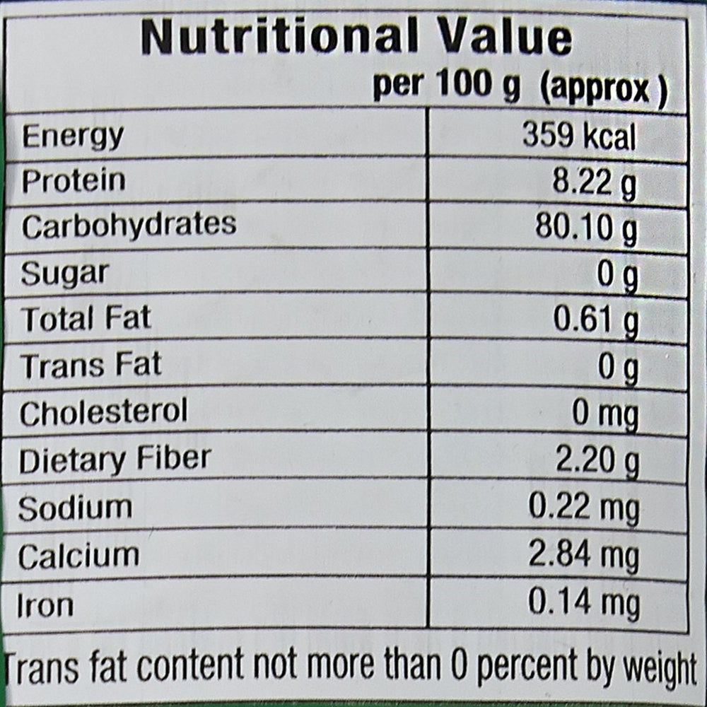 Patanjali Shakti XXL Basmati Rice (1 kg) 