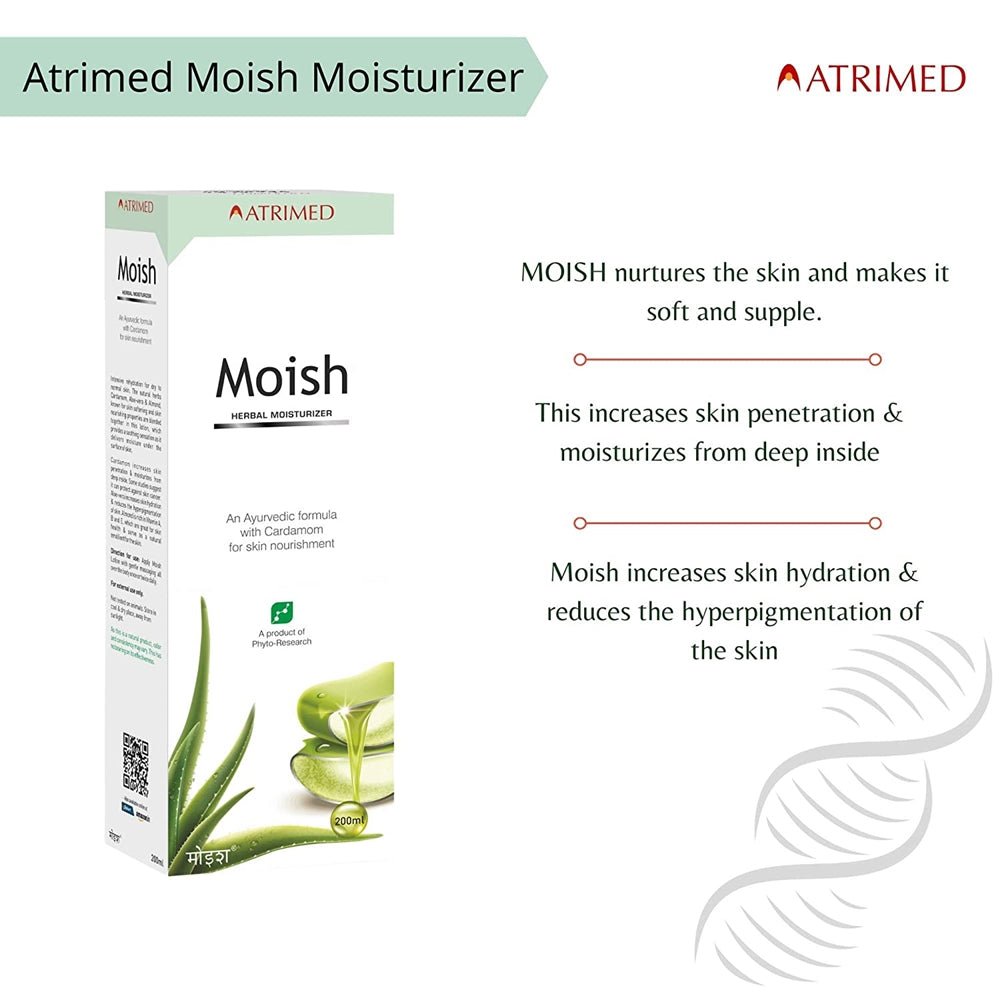 Atrimed Ayurvedic Moish Herbal Moisturizer  Grab2Buy Atrimed Grab2Buy