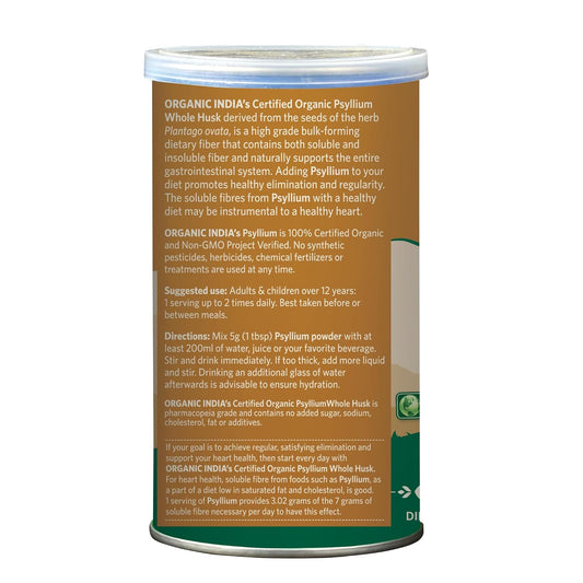 Organic India Psyllium Husk 100 Gram - Grab2buy
