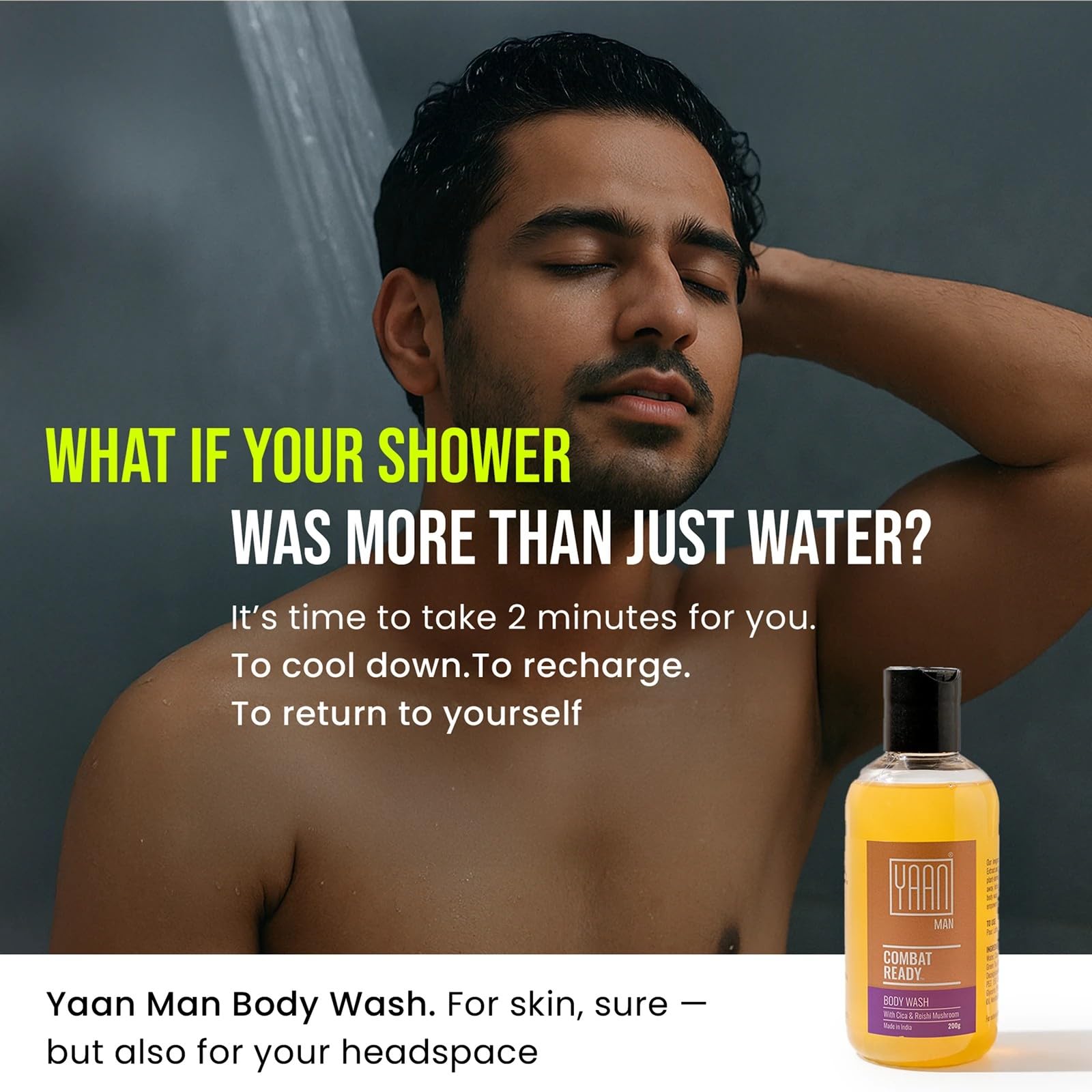 Yaan Man Combat Ready Body Wash  Grab2Buy YAAN MAN Grab2Buy