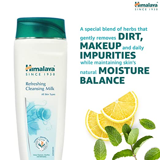 Himalaya Herbals Refreshing Cleansing Milk 