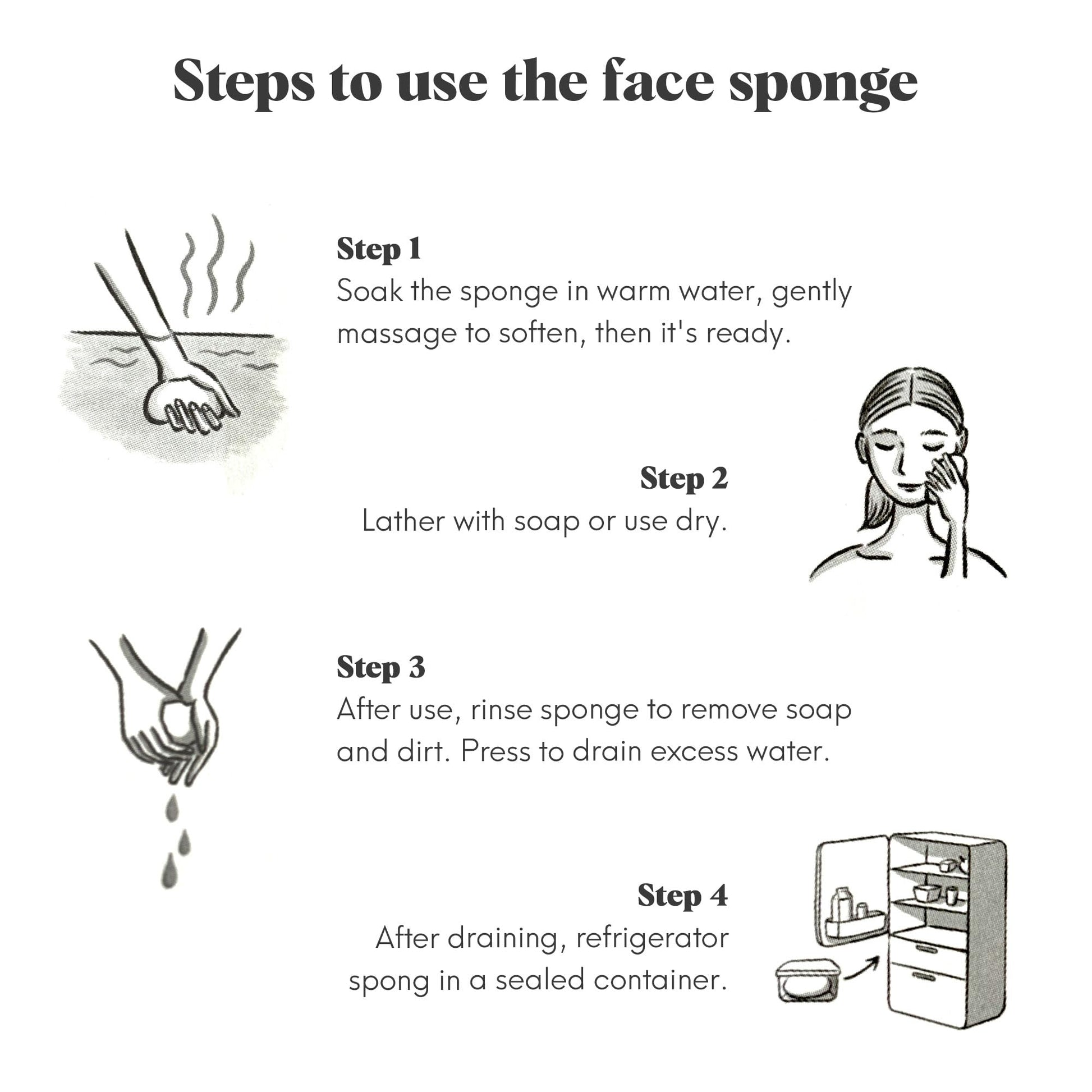 ILEM JAPAN Natural Konjac Sponge Face (Green Tea)