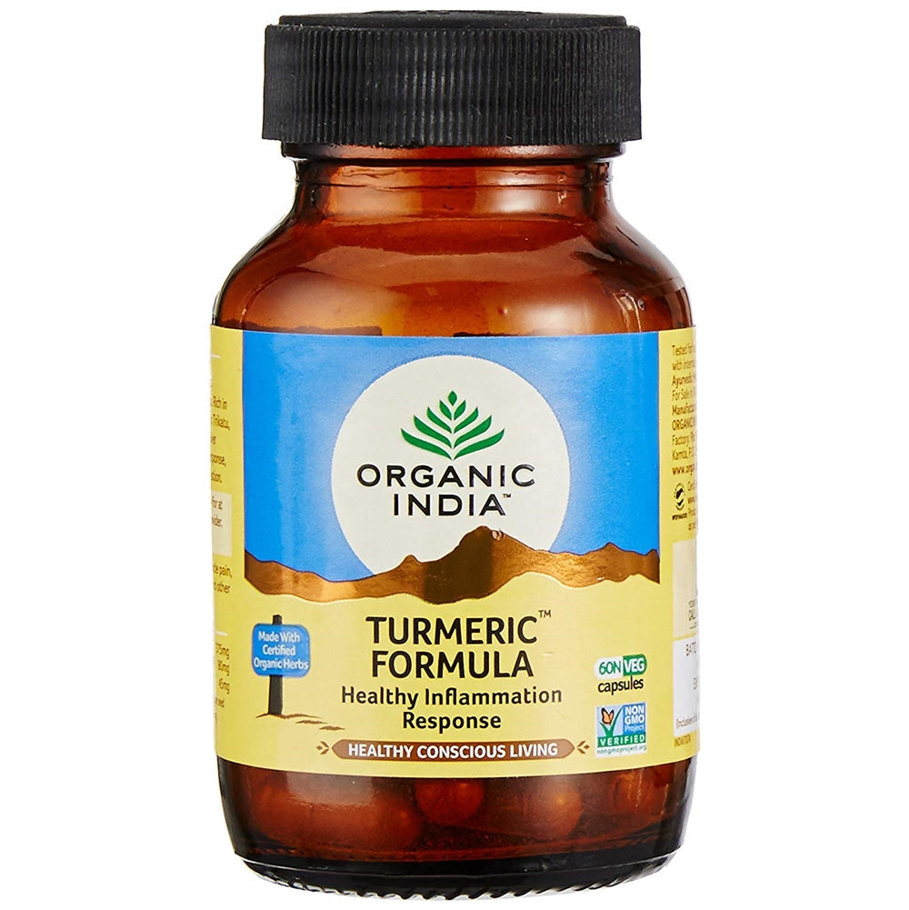 Organic India Turmeric Formula 60 Cap 