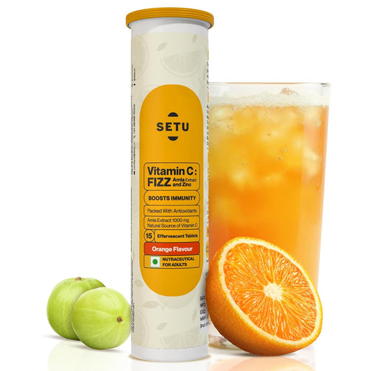 Setu Vitamin C: Fizz - 20 Effervescent Tablets 