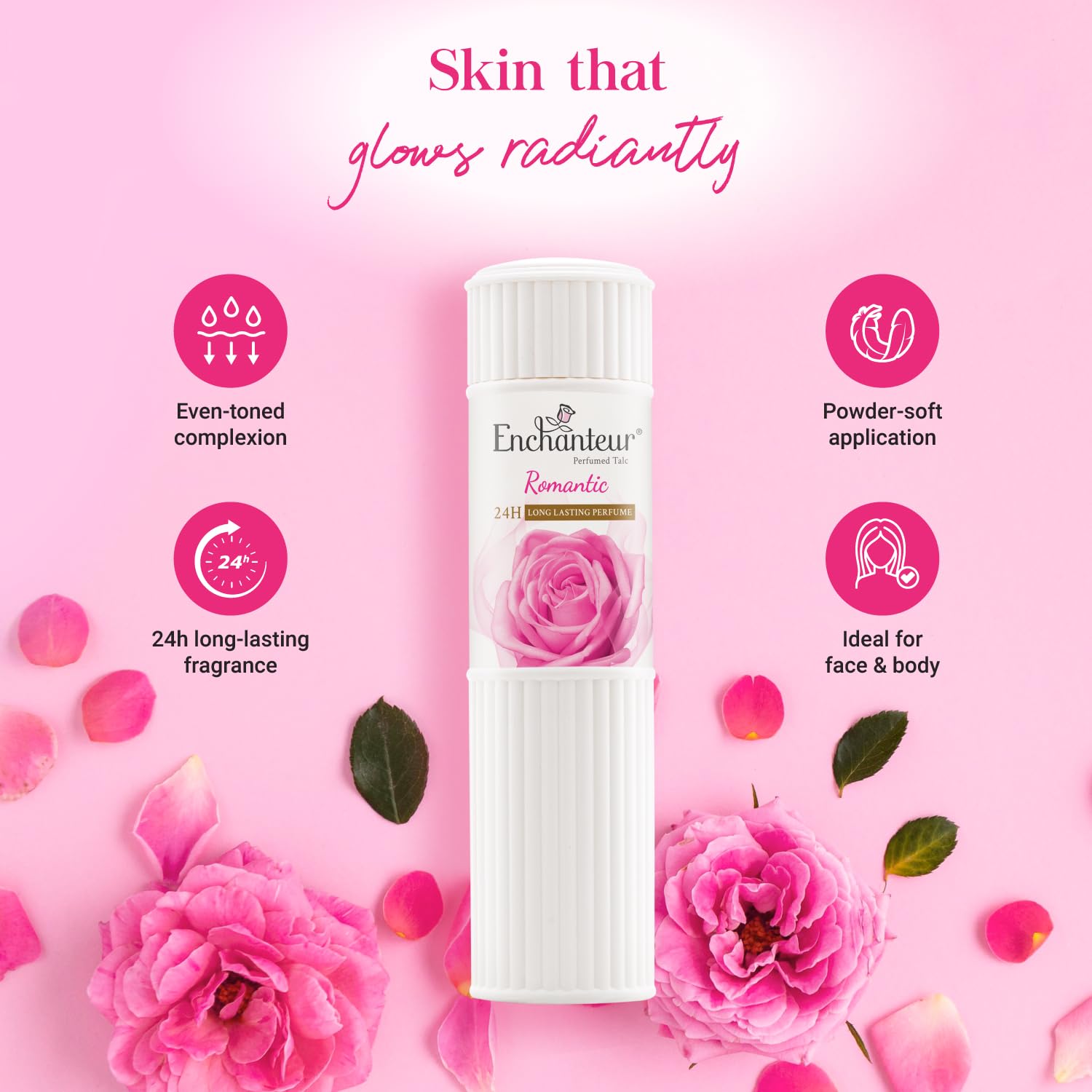 Enchanteur Romantic Perfumed Talc - Grab2buy