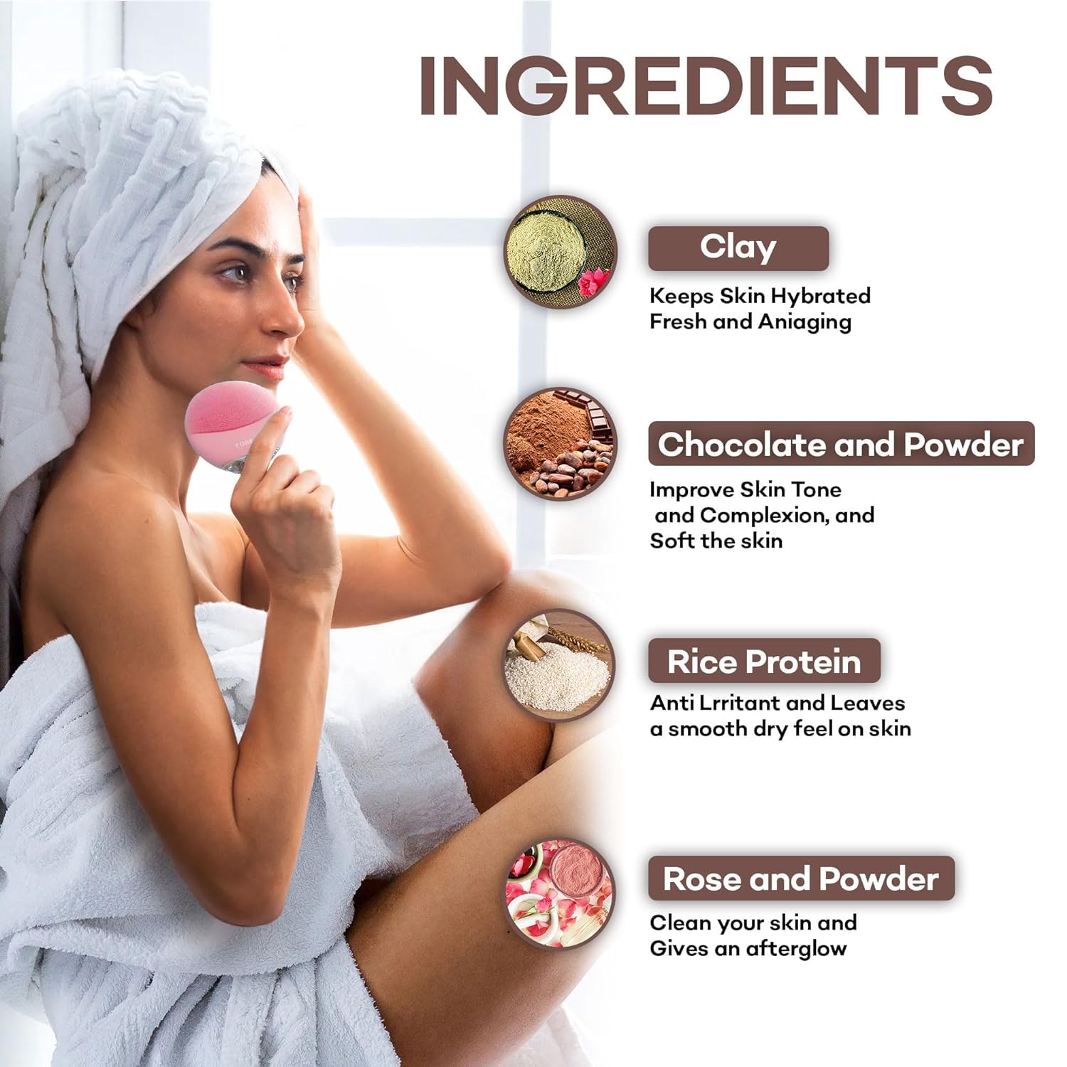 Samisha Chocolate Bikini Hair Removal Powder