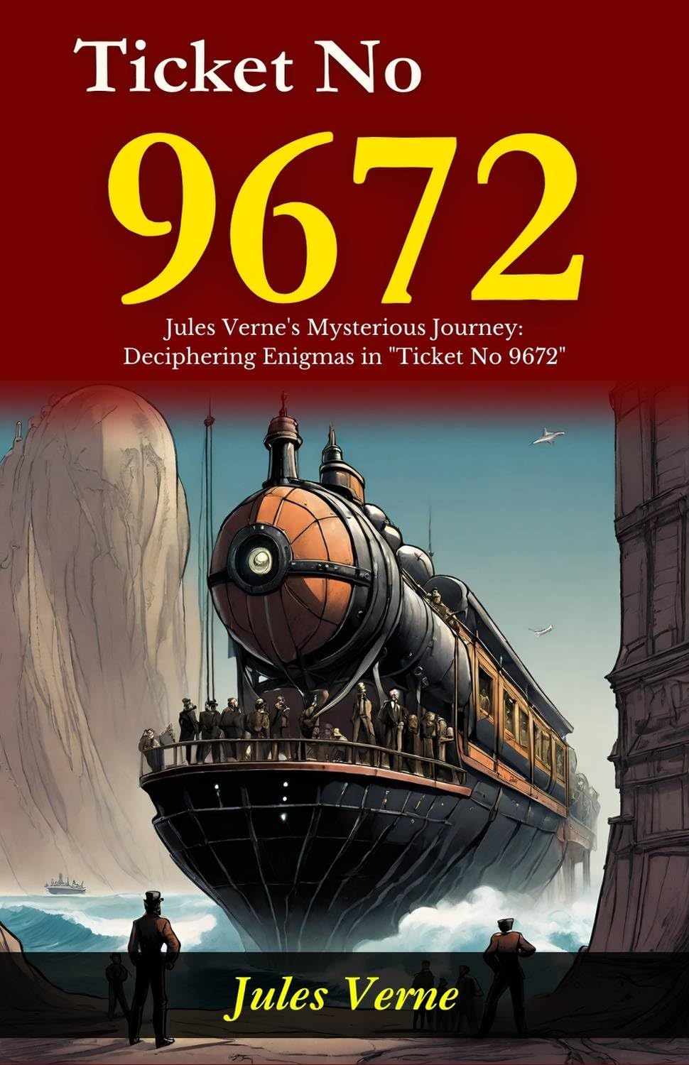 Ticket No 9672: Jules Verne'S Mysterious Journey: Deciphering Enigmas In "Ticket No 9672"  Grab2Buy DD Books Grab2Buy