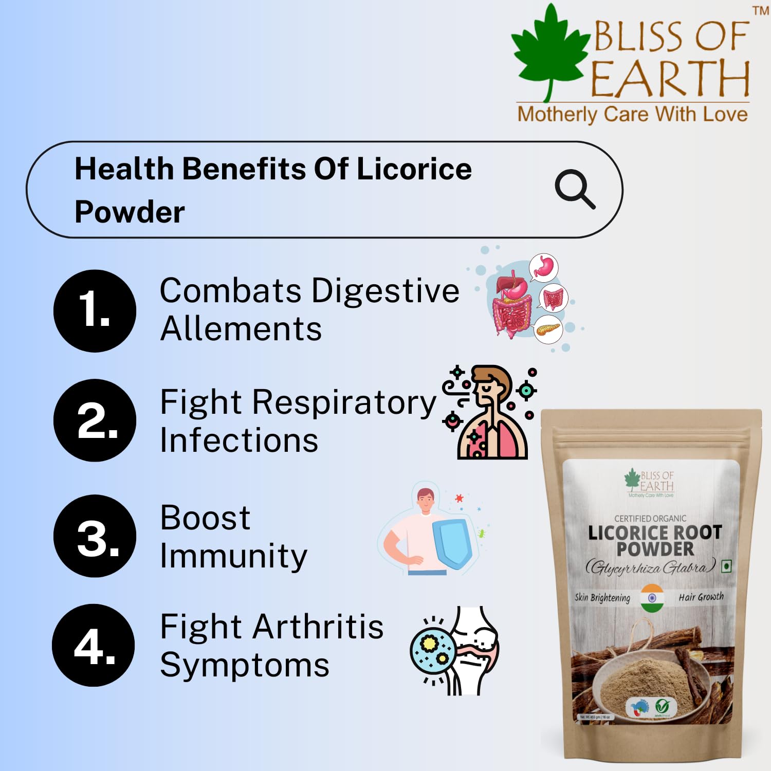 Bliss of Earth Licorice Root Powder 
