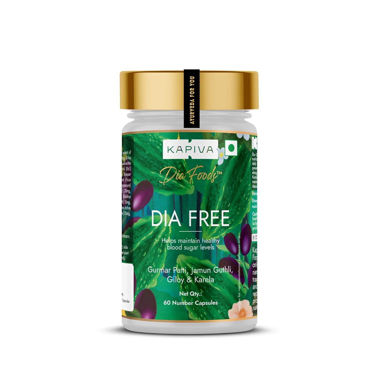 Kapiva Ayurveda Dia Free Capsules - Grab2buy