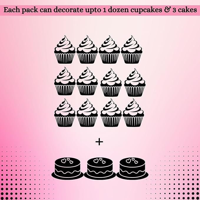 Confect Hot Pink | Sprinkles Bottle for Decoration Bottle