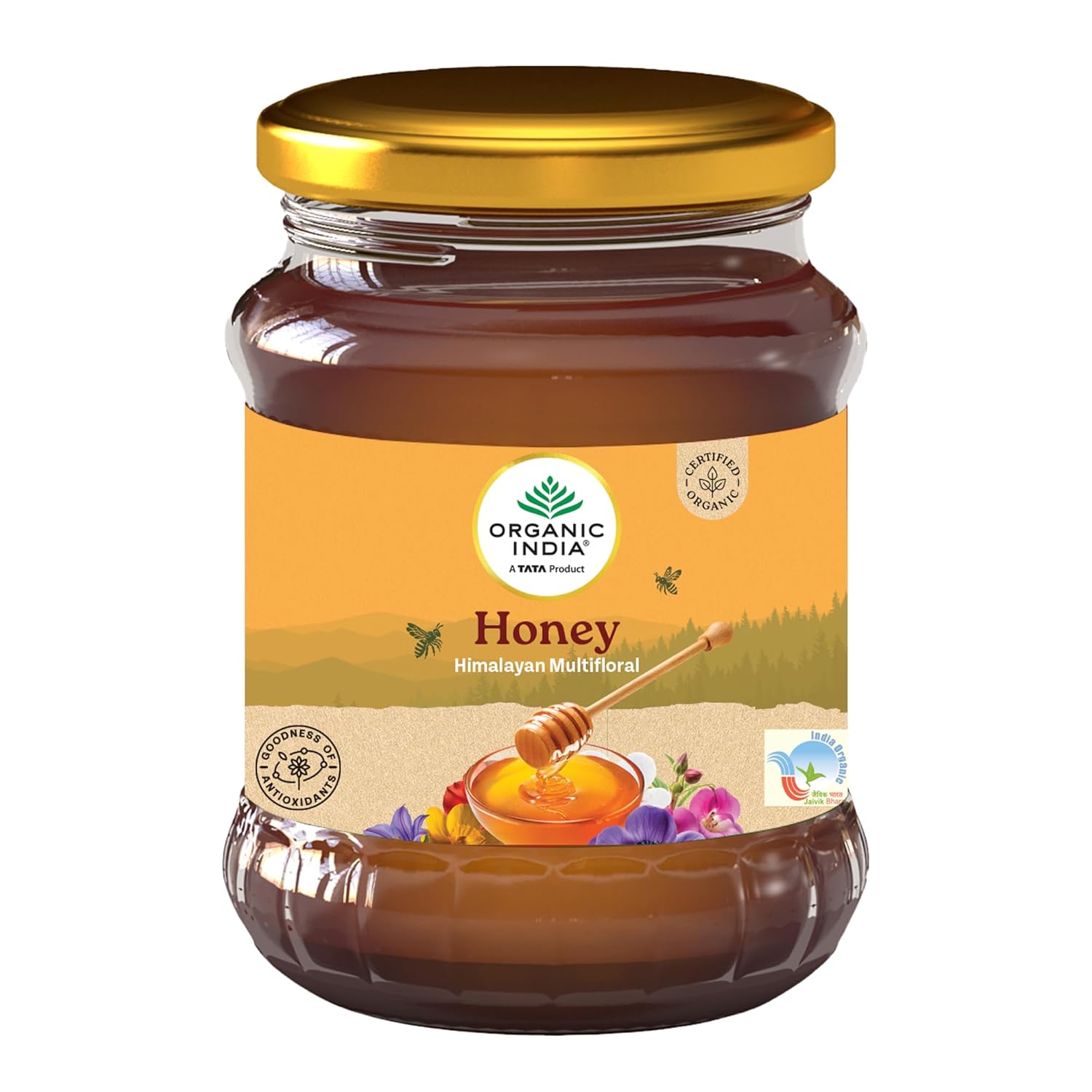 Organic India Organic Honey Wild Forest 
