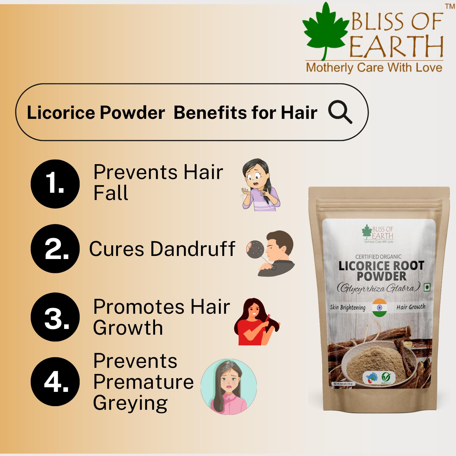Bliss of Earth Licorice Root Powder 