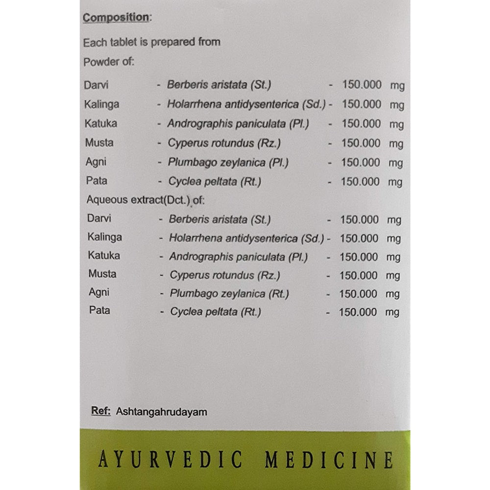 AVN Ayurveda Shaddharana DS Tablets 