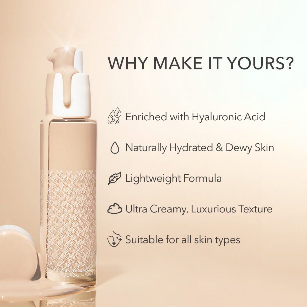 Kay Beauty By Katrina Kaif Hydrating Foundation - 115P Light 