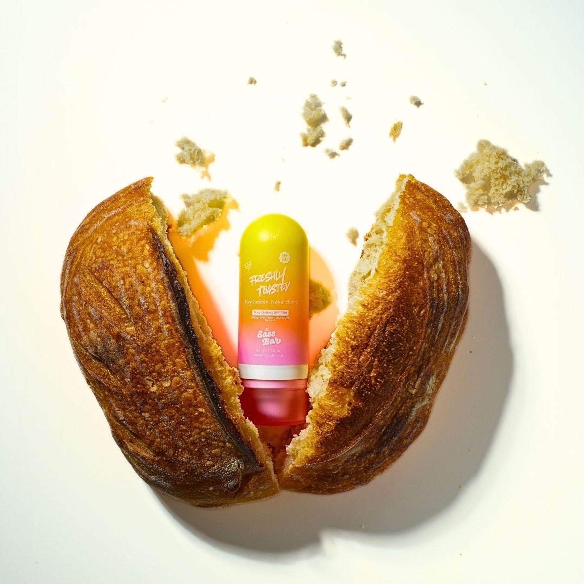 The Sass Bar Freshly Toasted Sheer Setting SPF Face & Body Mist  Grab2Buy The Sass Bar Grab2Buy