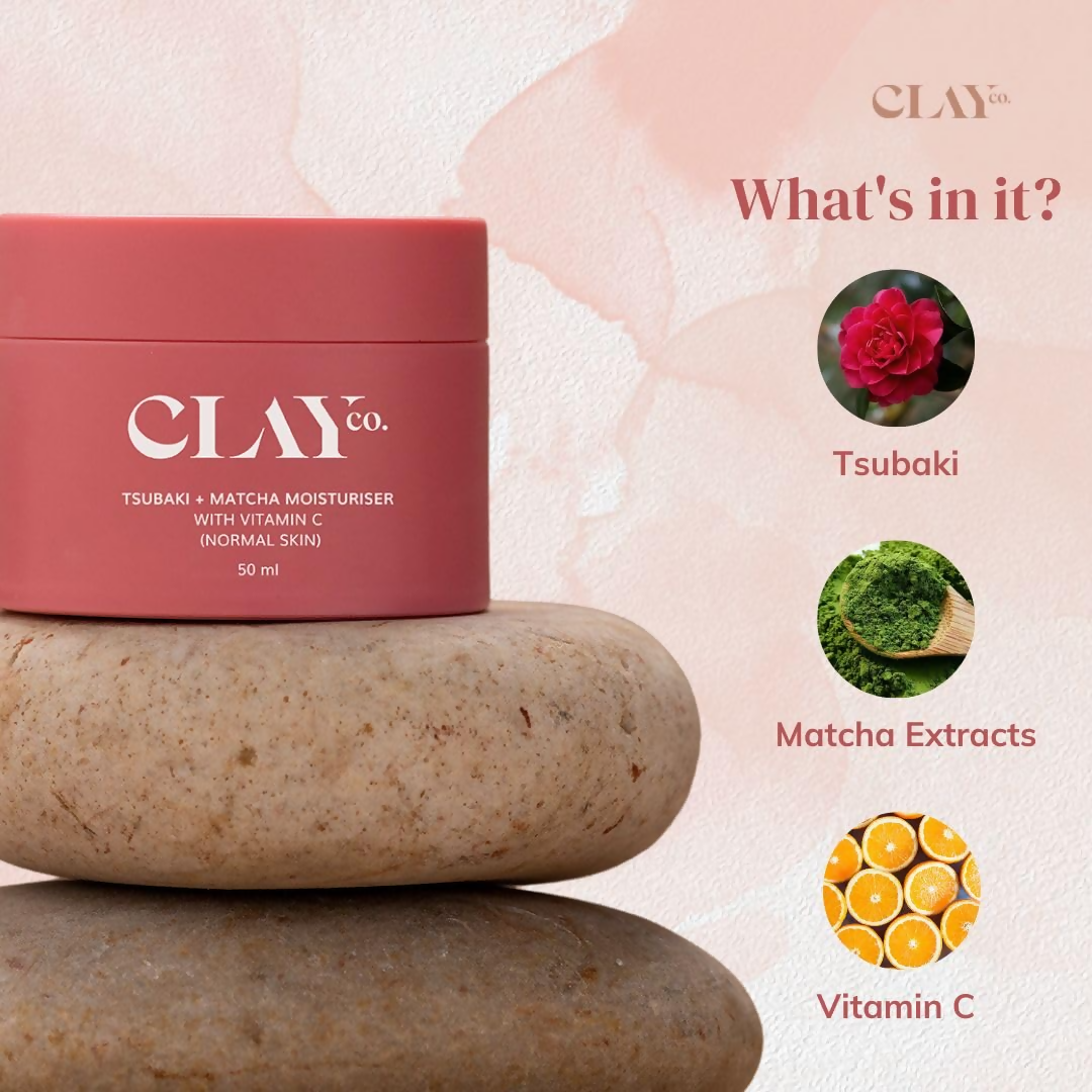 Clayco Tsubaki + Matcha Moisturizer With Vitamin C  Grab2Buy Clayco Grab2Buy