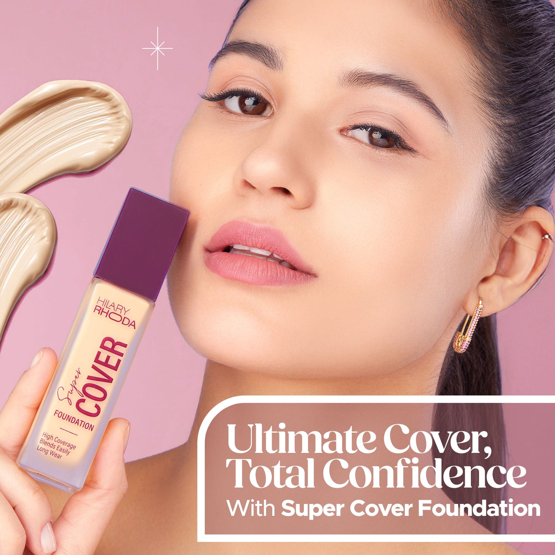 Hilary Rhoda Super Cover Waterproof Foundation - Warm Sun 06