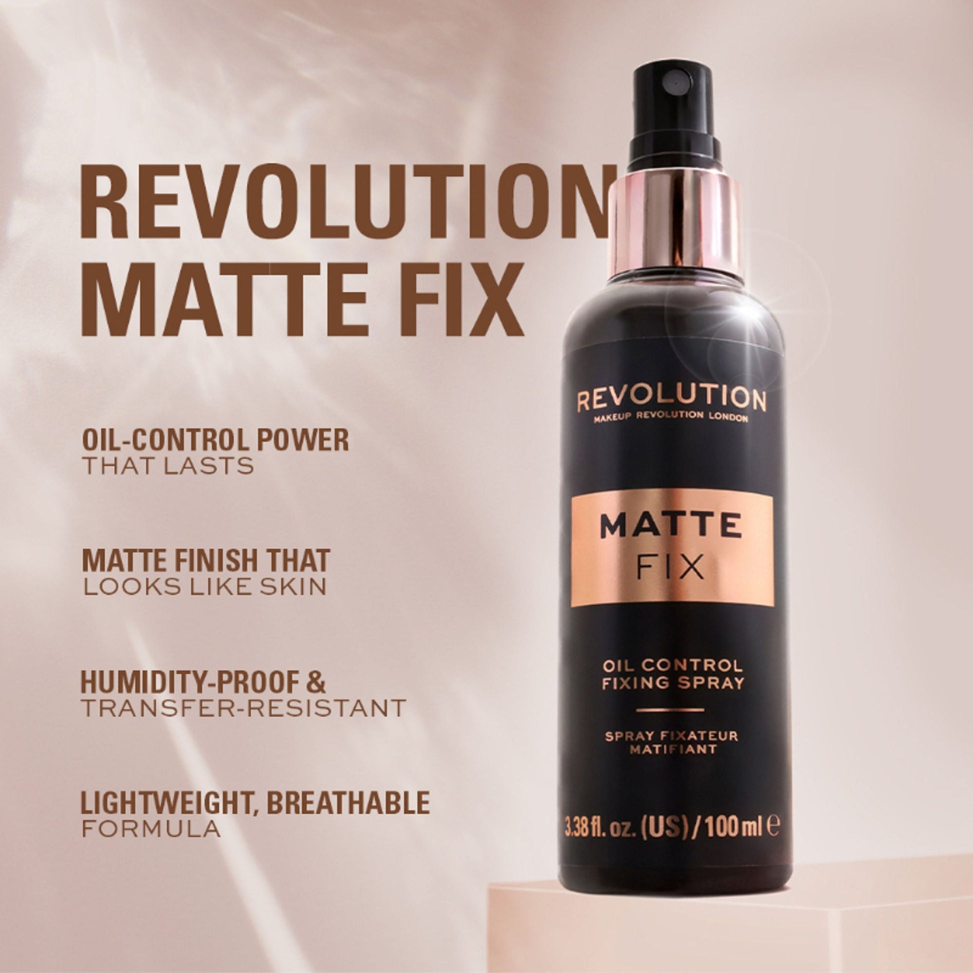 Makeup Revolution Oil Control Fixing Spray