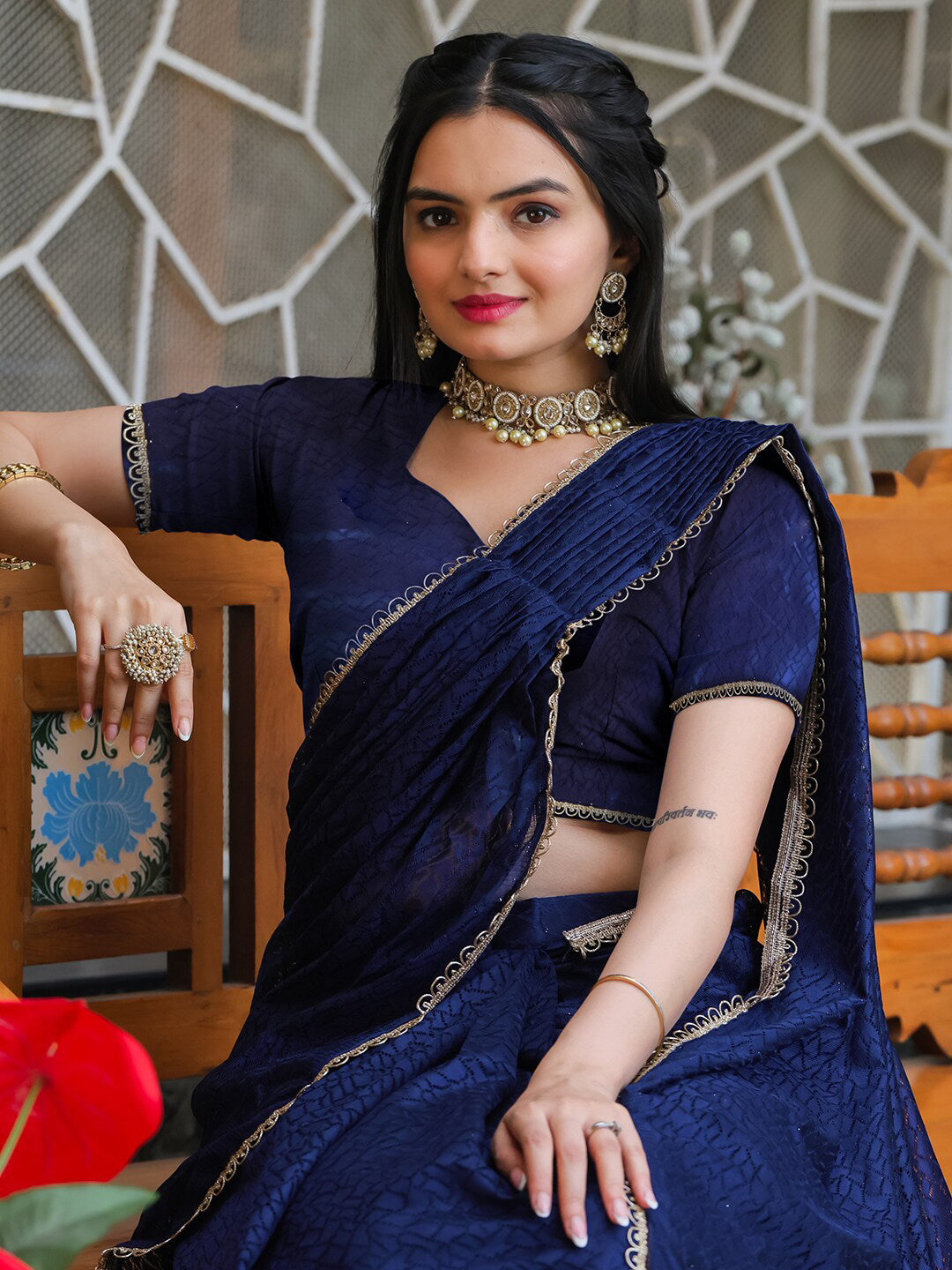 Tikhi Imli Woven Design Ready to Wear Grab2Buy 