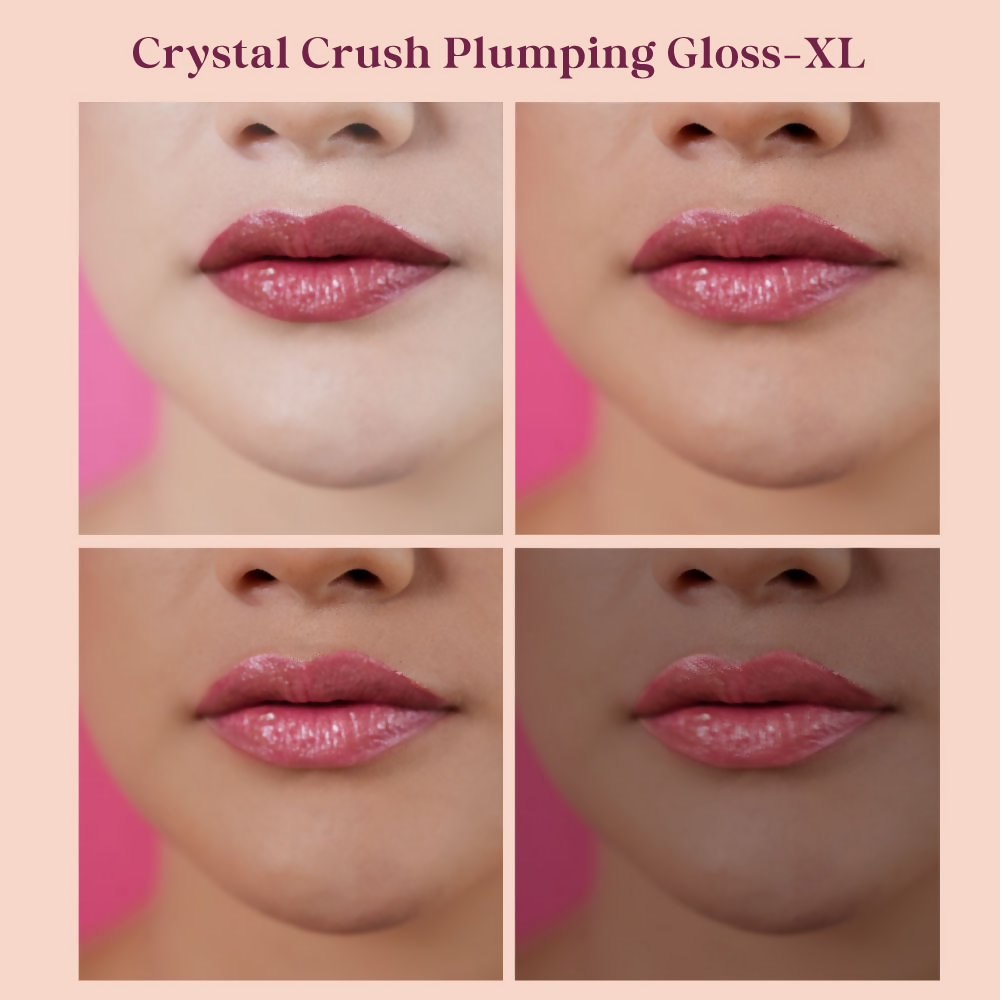 Typsy Beauty Crystal Crush Plumping Gloss Xl - Rose Quartz 01  Grab2Buy Typsy Beauty Grab2Buy