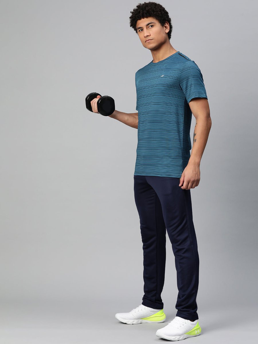 Alcis Striped Anti Static Slim Fit T-shirt 