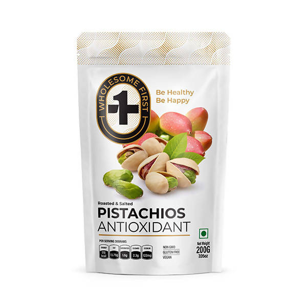 Wholesome First Roasted & Salted Pistachios  Grab2Buy Wholesome First Grab2Buy