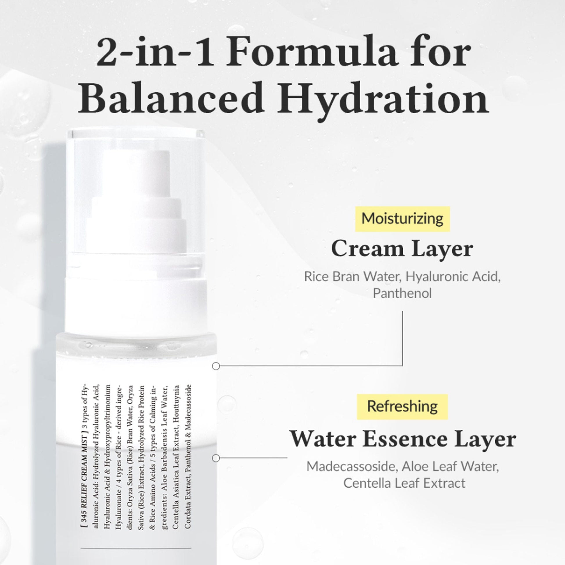 Dr.Althea 345 Relief Cream Mist