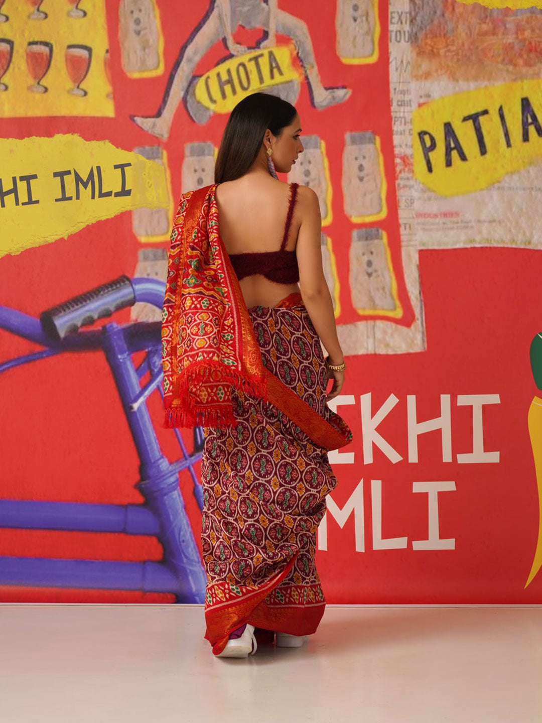 Tikhi Imli Ethnic Motifs Printed Cotton Ready to Wear Grab2Buy 