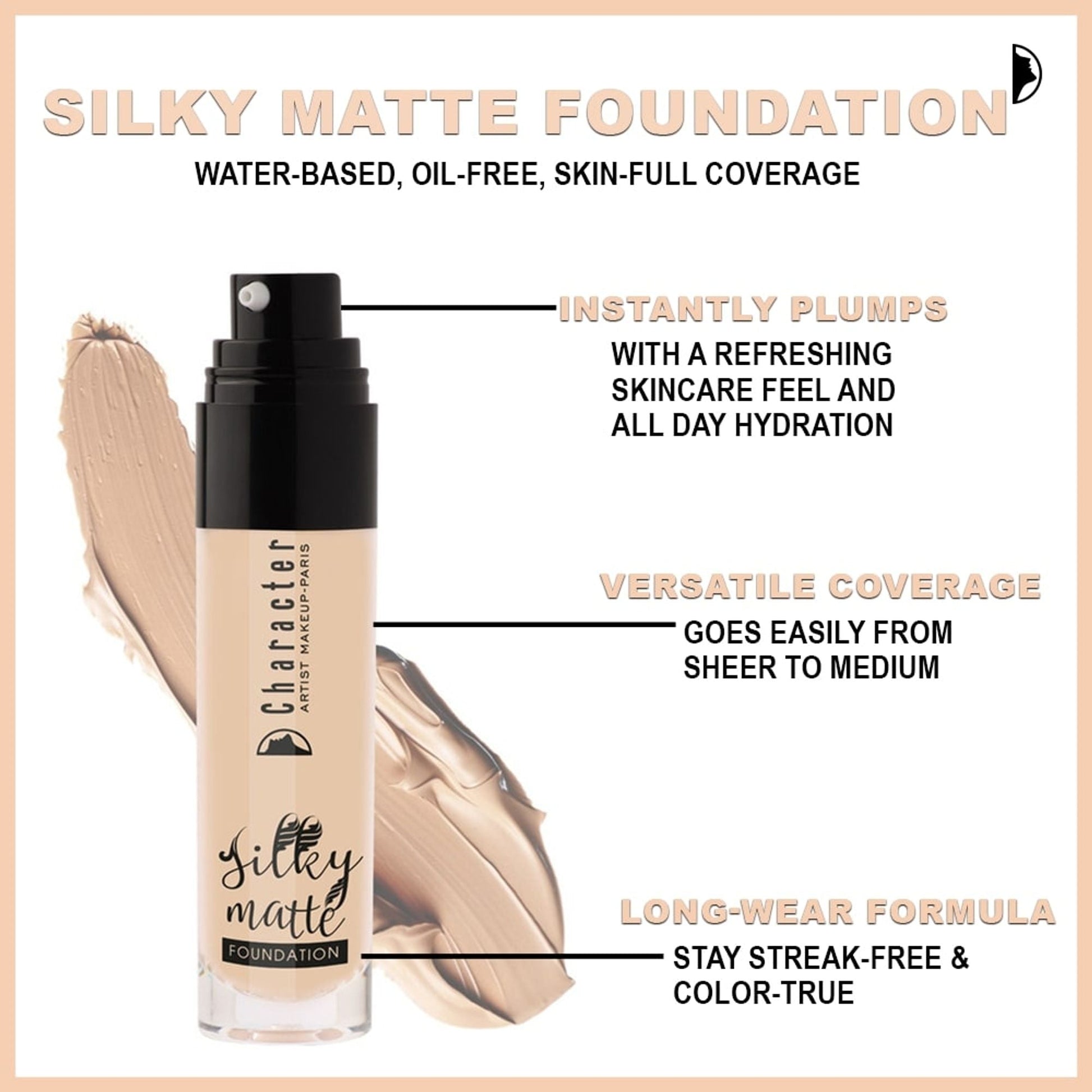 Character Silky Matte Foundation - Smf004