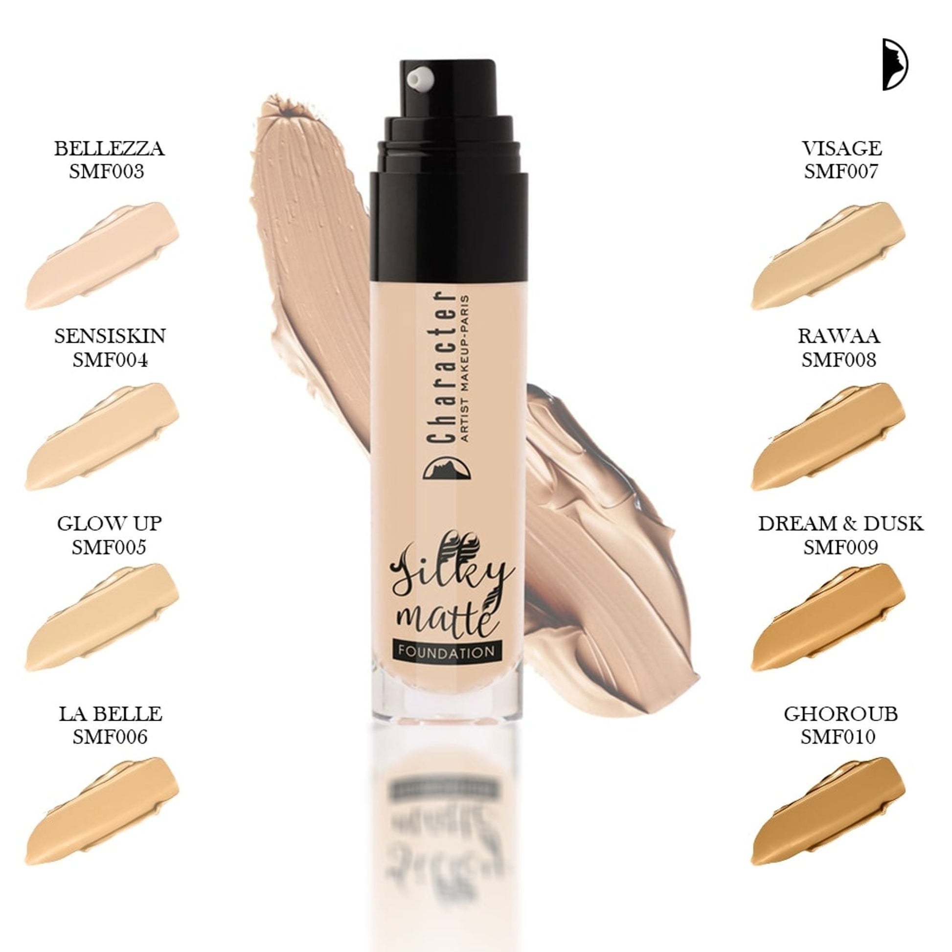 Character Silky Matte Foundation - Smf009