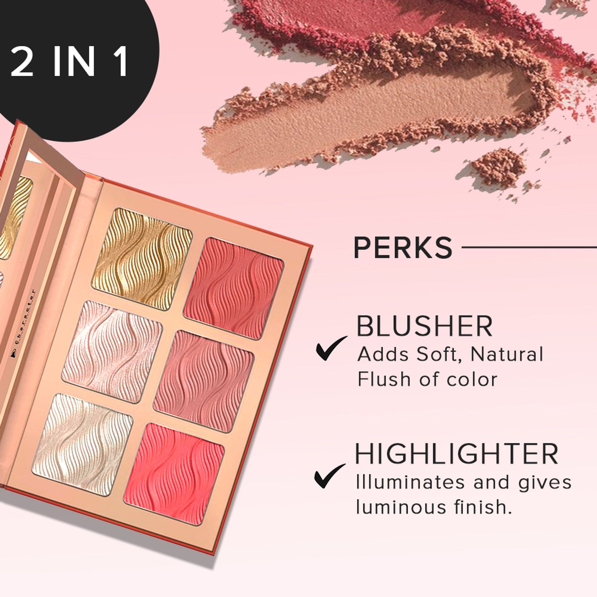 Character Glow & Blush Palette - Cbh002