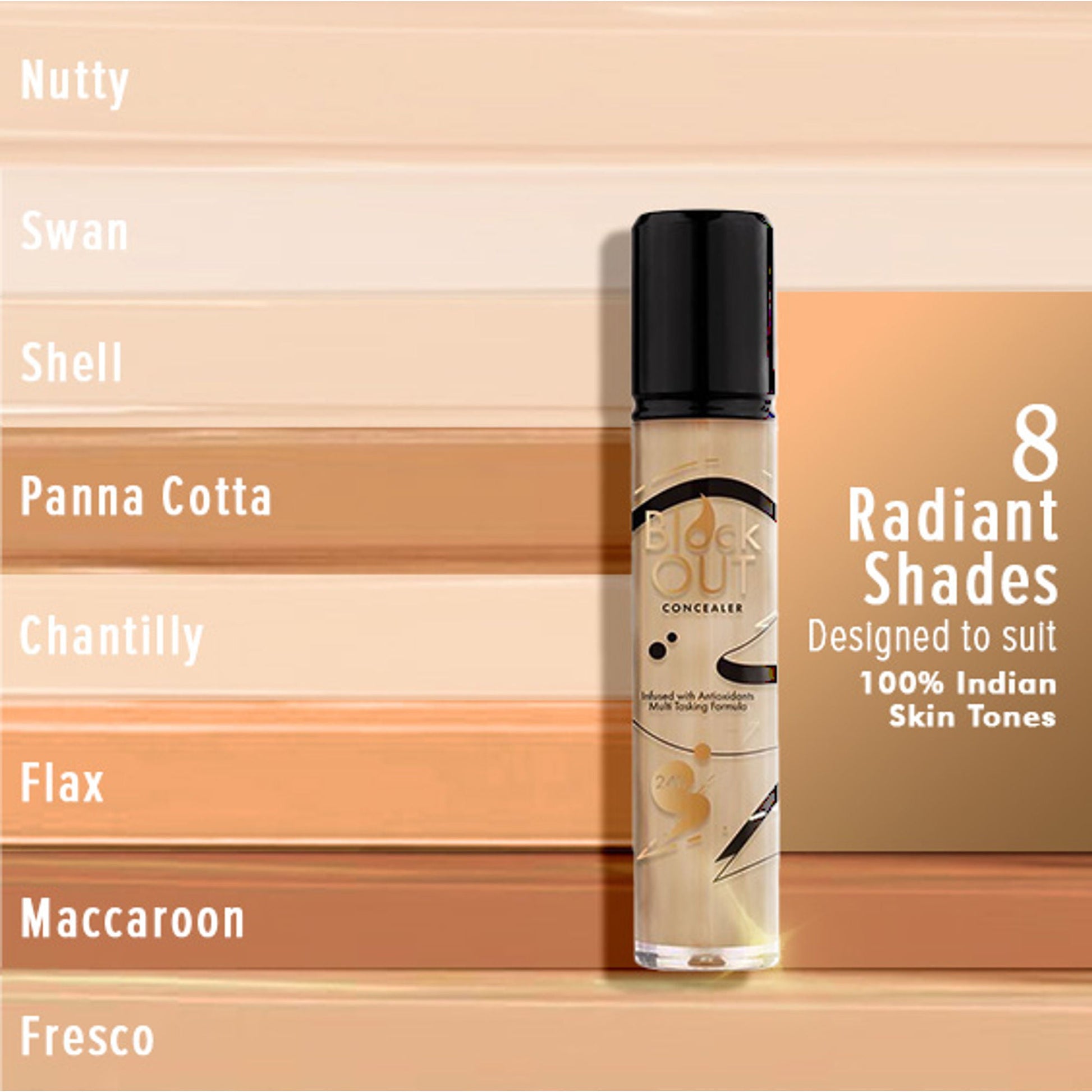 Character Block Out Concealer - Nutty 001