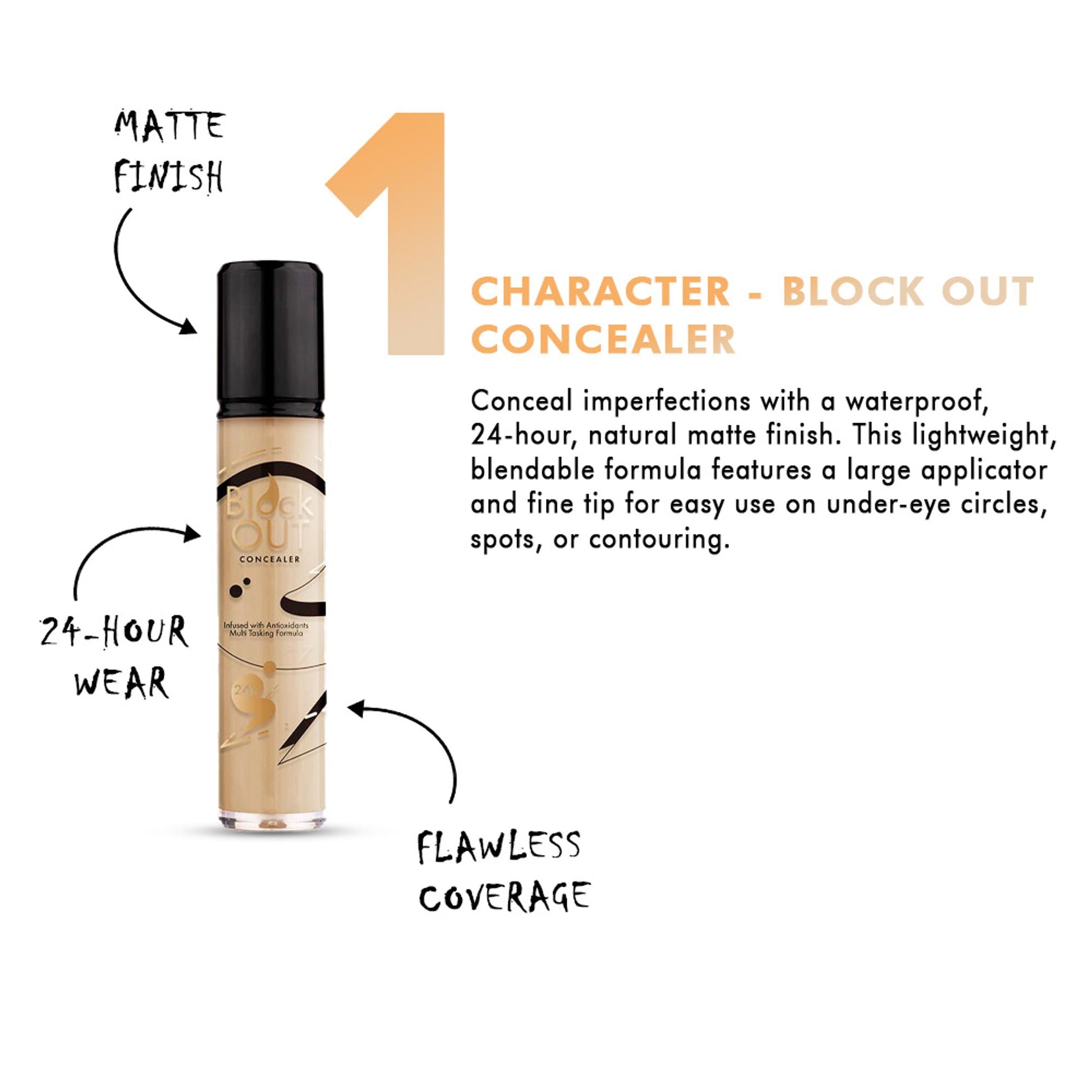Character Block Out Concealer - Shell 003