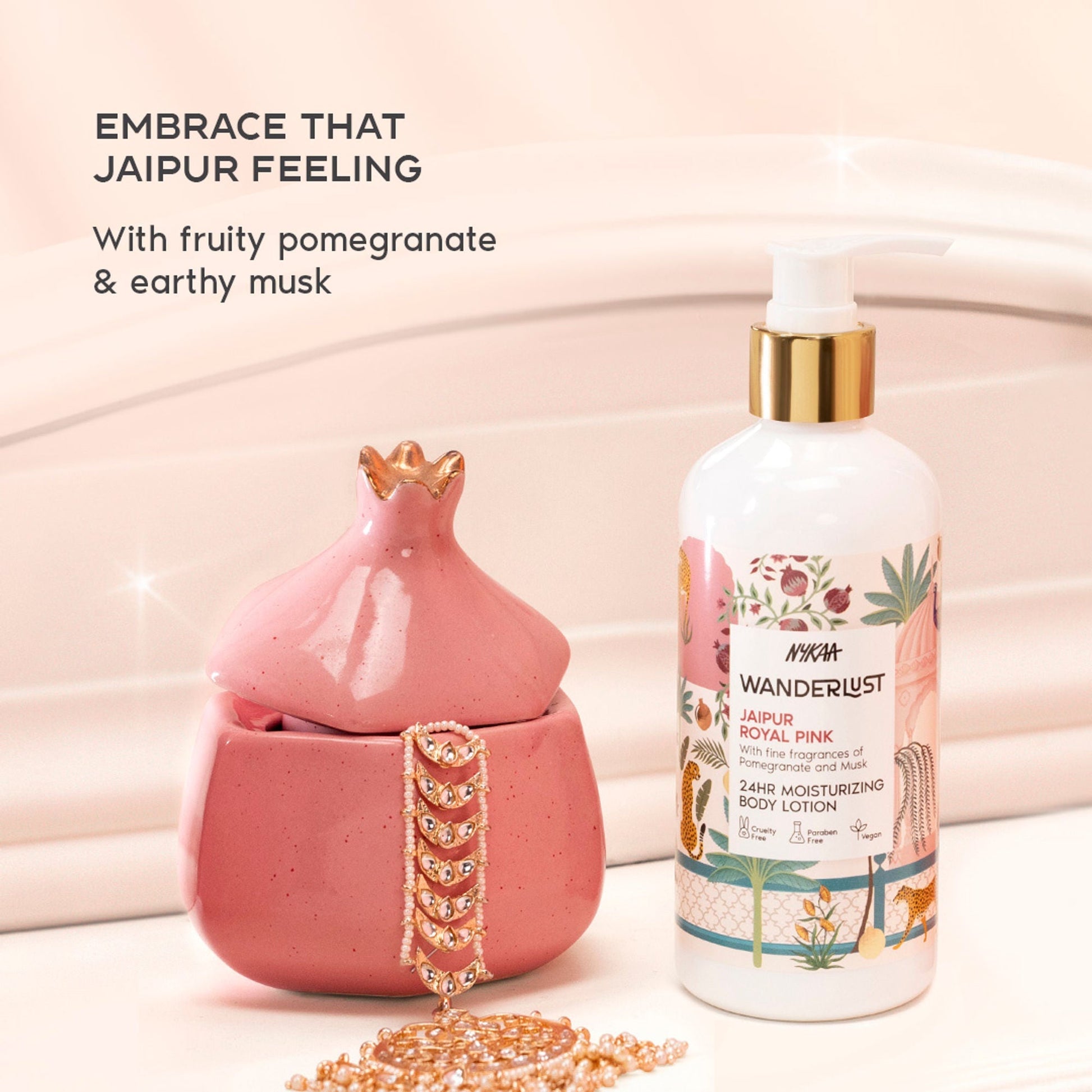 Wanderlust Moisturizing Body Lotion - Royal Pink  Grab2Buy Wanderlust Grab2Buy