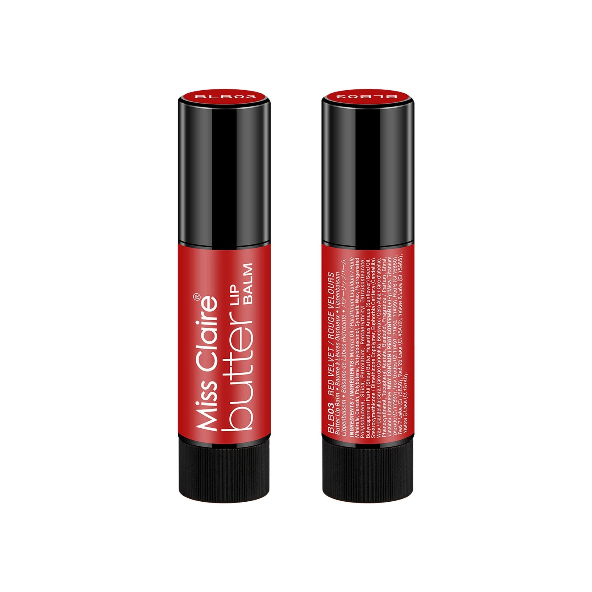 Miss Claire Butter Lip Balm - Red Velvet | Swadesiicart