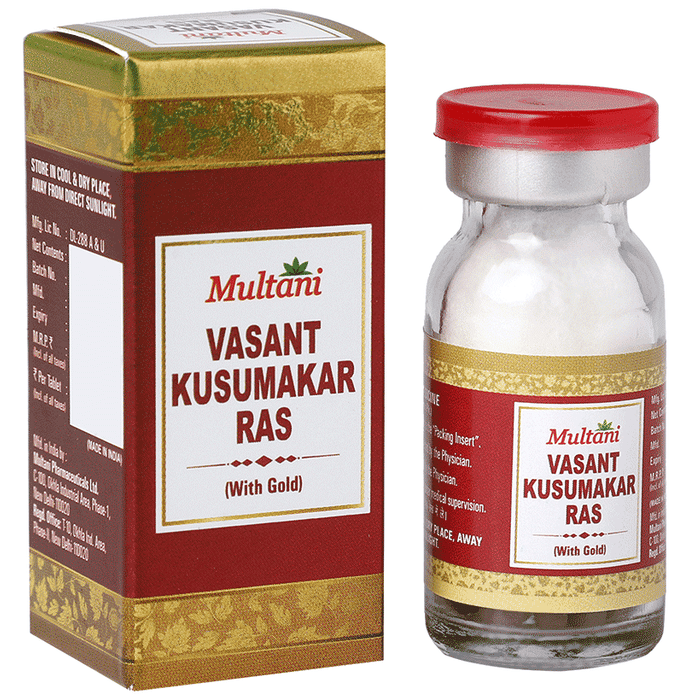 Multani Vasant Kusumkar Ras With Gold 