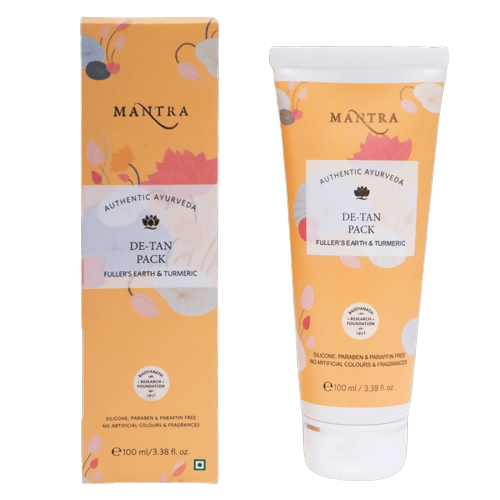 Mantra Herbal De-Tan Pack Fuller's Earth & Turmeric 